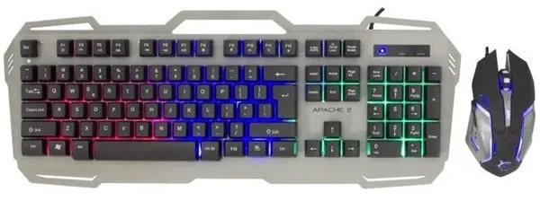 White Shark GMK-1801 Apache 2 - Gaming-tastatur - Engelsk - UK